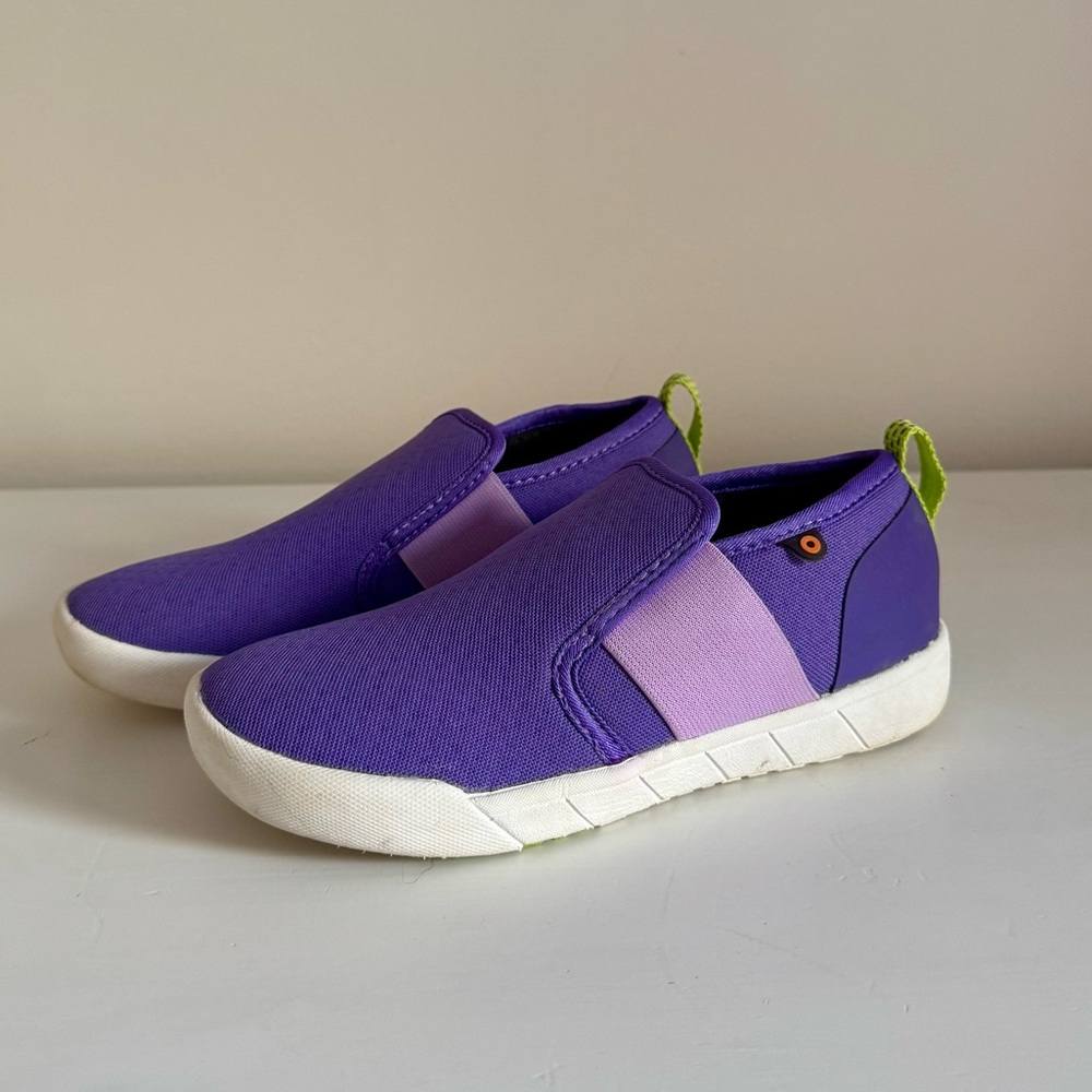 Bogs Kids Purple Kicker II Slip-On Shoes